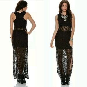 Sea Gypsies coven dress black lace dress